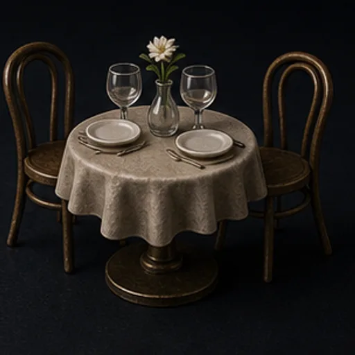 uma mesa para dois, por favor — a table for two, please