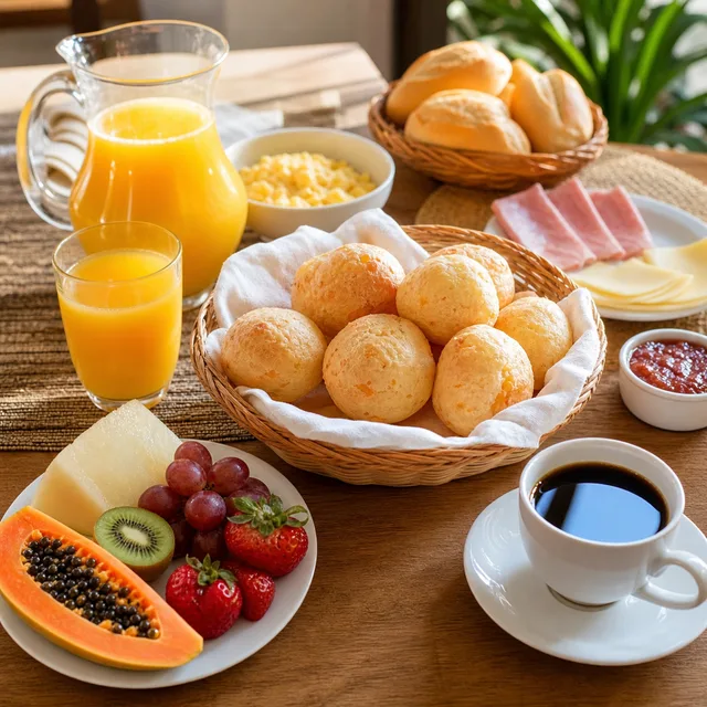 café da manhã — breakfast
