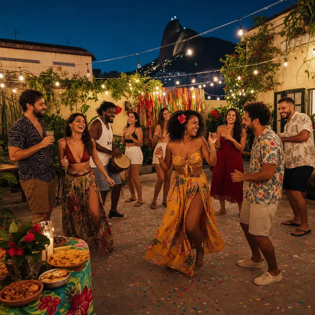 festa — party; celebration