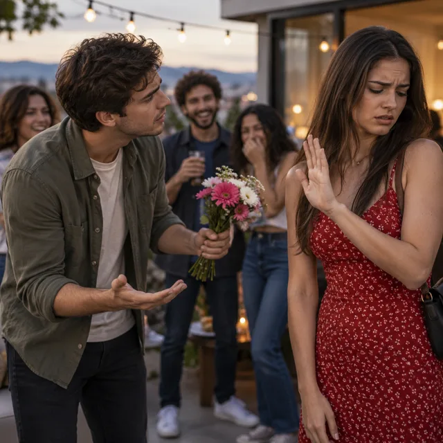 levar um fora — get rejected; get turned down
