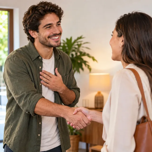 muito prazer — nice to meet you