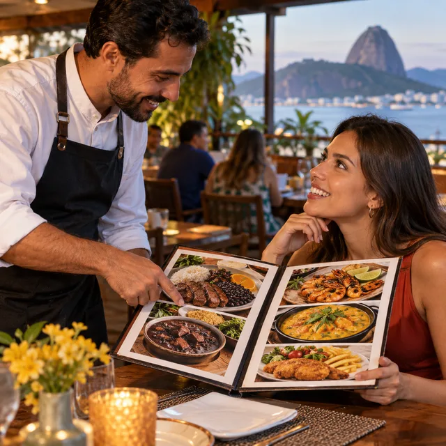 o que você recomenda? — qu’est-ce que vous me conseillez ?