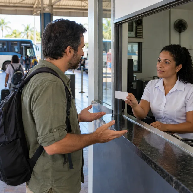 quanto custa a passagem? — combien coûte le billet ?